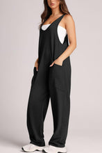 Load image into Gallery viewer, Wide Strap Jumpsuit with Pockets