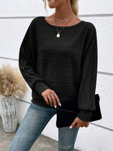 Load image into Gallery viewer, Full Size Round Neck Long Sleeve Top