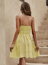 Load image into Gallery viewer, Floral V-Neck Mini Cami Dress