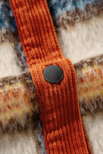 Load image into Gallery viewer, Plus Size Plaid Button Down Jacket