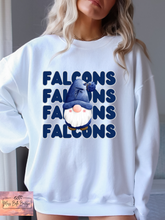 Load image into Gallery viewer, Falcons Winter Gnome Tee, Crewneck, Sweatshirt