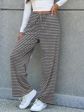 Load image into Gallery viewer, Lovelet Striped Wide Leg Pants