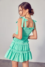 Load image into Gallery viewer, Smocked Tiered Dress