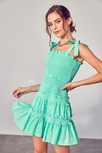 Load image into Gallery viewer, Smocked Tiered Dress