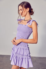 Load image into Gallery viewer, Smocked Tiered Dress