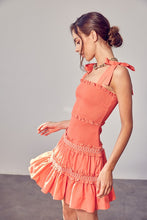 Load image into Gallery viewer, Smocked Tiered Dress