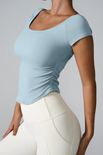 Load image into Gallery viewer, Round Neck Short Sleeve Active T-Shirt