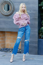 Load image into Gallery viewer, DAD JEANS W/ INNER SIDE BUTTON FLY