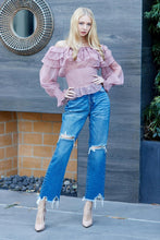 Load image into Gallery viewer, DAD JEANS W/ INNER SIDE BUTTON FLY