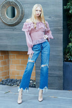 Load image into Gallery viewer, DAD JEANS W/ INNER SIDE BUTTON FLY