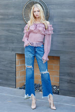 Load image into Gallery viewer, DAD JEANS W/ INNER SIDE BUTTON FLY