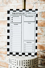 Load image into Gallery viewer, DAILY NOTEPAD SCHEDULE PLANNER