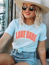 Load image into Gallery viewer, Lake Babe Summer Graphic Tee