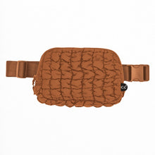Load image into Gallery viewer, CC Quilted Puffer Belt Fanny Bag - Authentic C.C