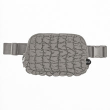 Load image into Gallery viewer, CC Quilted Puffer Belt Fanny Bag - Authentic C.C