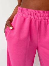 Load image into Gallery viewer, Elastic Waist Wide Leg Pants