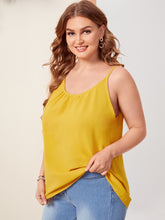 Load image into Gallery viewer, Plus Size Scoop Neck Cami
