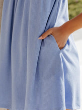 Load image into Gallery viewer, Full Size Frill Pocketed Square Neck Wide Strap Dress