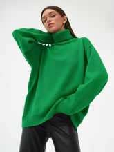 Load image into Gallery viewer, Turtleneck Long Sleeve Sweater