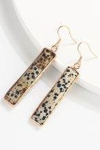 Load image into Gallery viewer, Natural Stone Drop Earrings