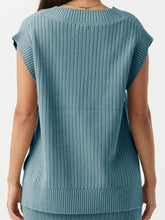 Load image into Gallery viewer, Mandy Ribbed V-Neck Sweater Vest