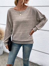 Load image into Gallery viewer, Full Size Round Neck Long Sleeve Top