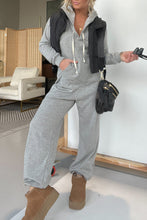 Load image into Gallery viewer, Full Size Drawstring Long Sleeve Jumpsuit