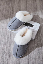 Load image into Gallery viewer, Faux Fur Round Toe Slippers