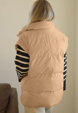 Load image into Gallery viewer, Zip Up Vest Coat with Pockets