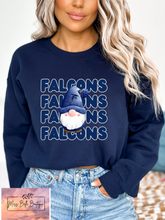 Load image into Gallery viewer, Falcons Winter Gnome Tee, Crewneck, Sweatshirt