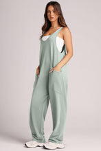 Load image into Gallery viewer, Wide Strap Jumpsuit with Pockets