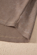 Load image into Gallery viewer, Notched Long Sleeve Top