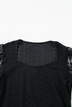 Load image into Gallery viewer, Eyelet Lace Long Sleeve Bodysuit