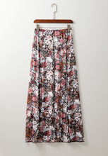 Load image into Gallery viewer, Floral Elastic Waist Maxi Skirt
