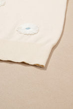 Load image into Gallery viewer, Daisy Round Neck Short Sleeve Knit Top