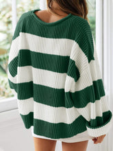 Load image into Gallery viewer, Round Neck Long Sleeve Sweater