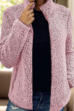 Load image into Gallery viewer, Pocketed Zip Up Turtleneck Jacket