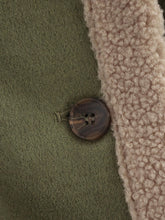 Load image into Gallery viewer, Fuzzy Collared Neck Long Sleeve Jacket