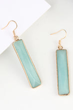 Load image into Gallery viewer, Natural Stone Drop Earrings