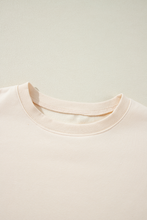 Load image into Gallery viewer, Slit Color Block Long Sleeve Sweatshirt