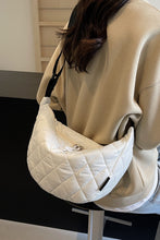 Load image into Gallery viewer, Quilted Adjustable Strap Crossbody Bag