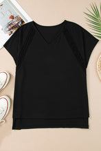 Load image into Gallery viewer, V-Neck Short Sleeve T-Shirt