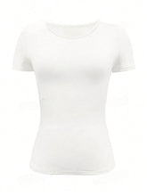 Load image into Gallery viewer, Round Neck Short Sleeve T-Shirt
