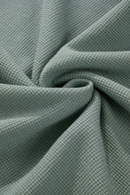 Load image into Gallery viewer, Waffle-Knit Long Sleeve Dropped Shoulder Top