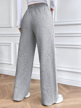 Load image into Gallery viewer, Drawstring Wide Leg Pants