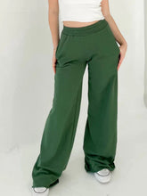 Load image into Gallery viewer, Elastic Waist Wide Leg Pants