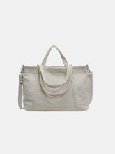 Load image into Gallery viewer, Corduroy Solid Large Tote Bag