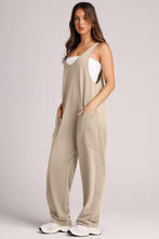 Load image into Gallery viewer, Wide Strap Jumpsuit with Pockets