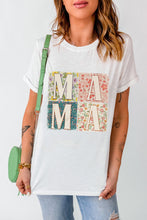 Load image into Gallery viewer, MAMA Round Neck Short Sleeve T-Shirt
