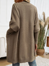 Load image into Gallery viewer, Open Front Long Sleeve Cardigan